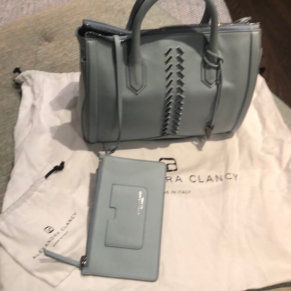 NWOT Alexandra Clancy leather bag - Picture 2 of 5